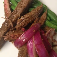 Balsamic Flank Steak-- South Beach Phase 1 Dinner